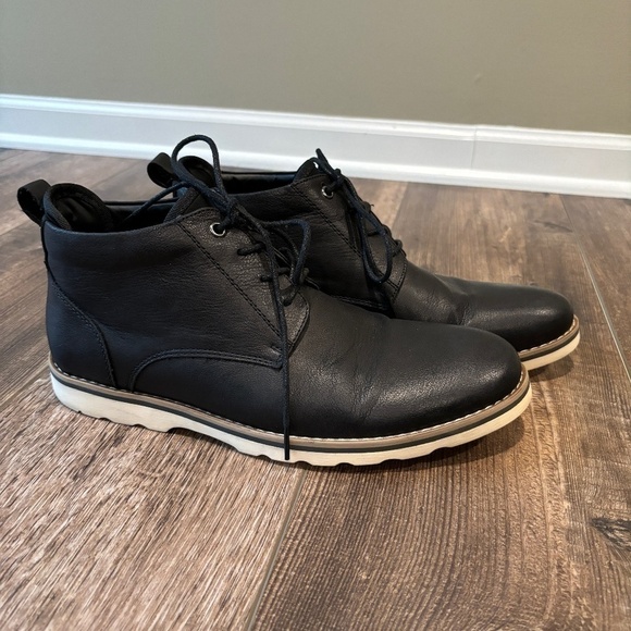 Madden by Steve Madden Bulit Lace-Up Chukka Boot Black Men's Size 10 - Picture 1 of 9